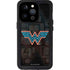 Wonder Woman 1984 (2020) Neon Logo iPhone 15 Pro Waterproof Case